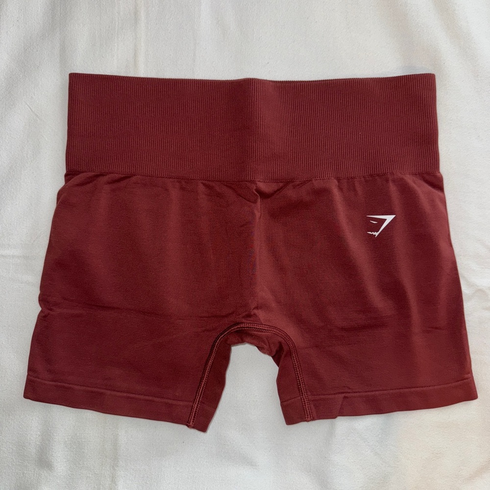 Gymshark Women's Burnt Orange Gym Shorts